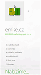 Mobile Screenshot of emise.cz